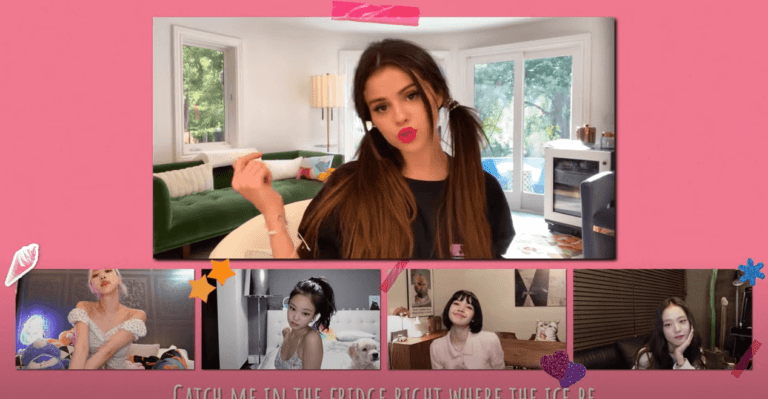 Selena Gomez with BLACKPINK – ‘Ice Cream’ Lyric Video